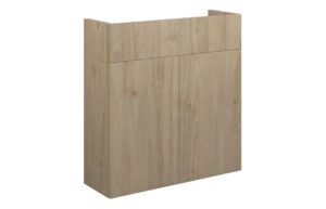 Truro 600mm Slim Basin Unit - Havana Oak (Oak Cab)
