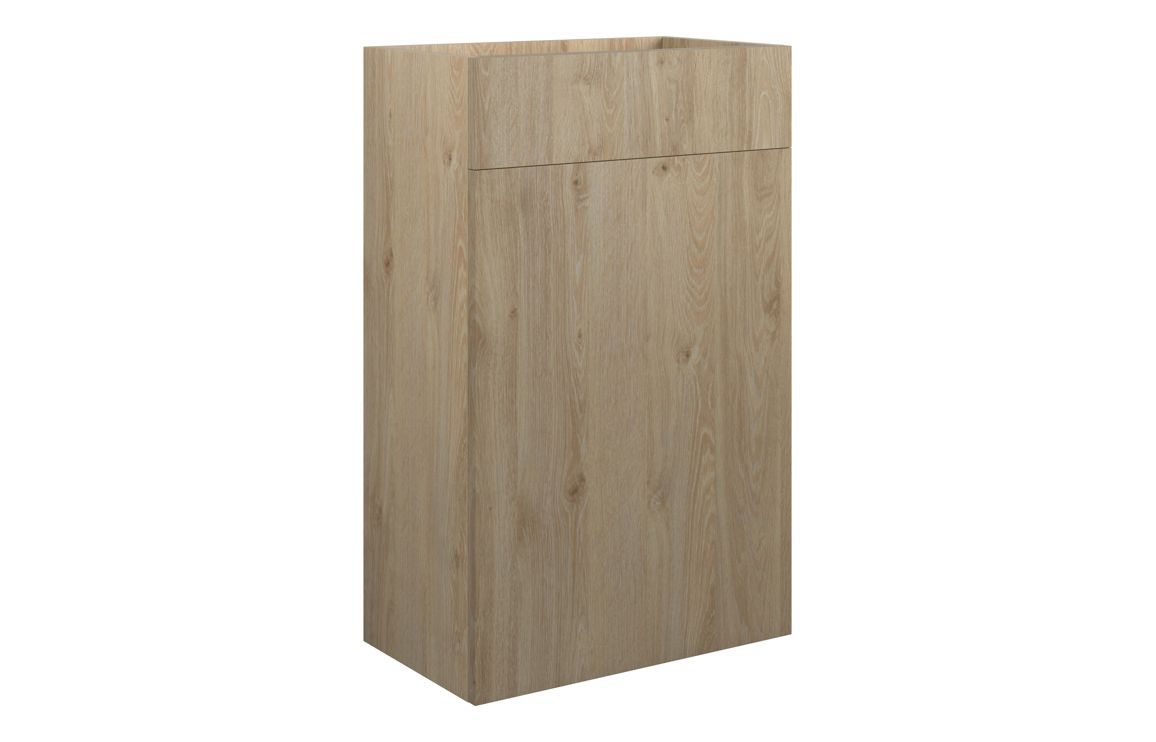 Truro 500mm Standard WC Unit - Havana Oak (Oak Cab)