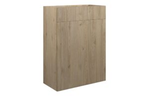 Truro 600mm Standard WC Unit - Havana Oak (Oak Cab)