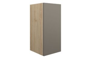 Truro 300mm Standard Base Unit - Matt Stone (Oak Cab)