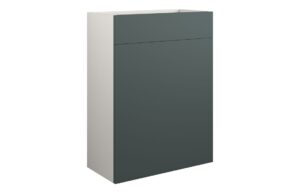 Truro 600mm Standard WC Unit - Matt Green (Grey Cab)
