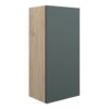Truro 300mm Slim Base Unit - Matt Green (Oak Cab)