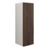 Truro 200mm Slim Base Unit - Warm Walnut (Grey Cab)