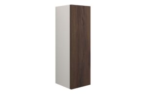 Truro 200mm Slim Base Unit - Warm Walnut (Grey Cab)