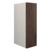 Truro 200mm Standard Toilet Roll Unit - Warm Walnut (Grey Cab)