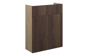 Truro 500mm Slim Basin Unit - Warm Walnut (Oak Cab)