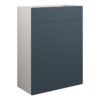 Truro 600mm Standard WC Unit - Matt Arley Blue (Grey Cab)
