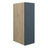Truro 200mm Standard Toilet Roll Unit - Matt Arley Blue (Oak Cab)