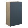 Truro 500mm Standard WC Unit - Matt Arley Blue (Oak Cab)