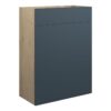 Truro 600mm Standard WC Unit - Matt Arley Blue (Oak Cab)