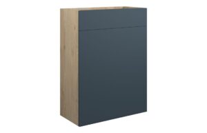 Truro 600mm Standard WC Unit - Matt Arley Blue (Oak Cab)