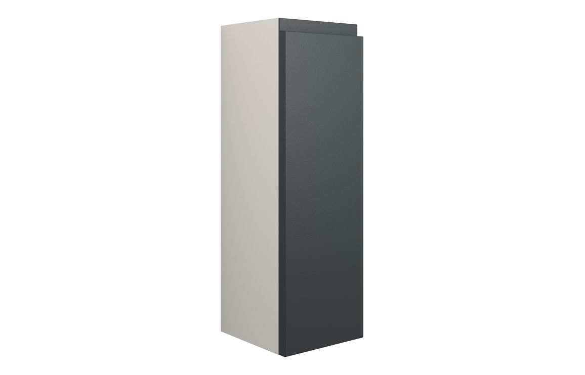 Tewin 200mm Slim Base Unit - Matt Graphite Grey (Grey Cab)