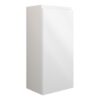 Tewin 300mm Slim Base Unit - White Gloss (Grey Cab)