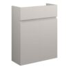 Tewin 500mm Slim Basin Unit - Matt Dove Grey (Grey Cab)