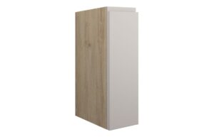 Tewin 200mm Standard Toilet Roll Unit - Matt Dove Grey (Oak Cab)