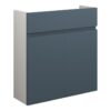 Tewin 600mm Slim Basin Unit - Matt Arley Blue (Grey Cab)