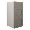 Verity 300mm Standard 3 Drawer Unit - Matt Stone (Grey Cab)