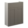 Verity 500mm Slim Basin Unit - Matt Stone (Grey Cab)