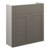Verity 600mm Slim Basin Unit - Matt Stone (Grey Cab)