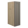 Verity 200mm Standard Toilet Roll Unit - Matt Stone (Oak Cab)