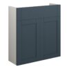 Verity 600mm Slim Basin Unit - Matt Arley Blue (Grey Cab)