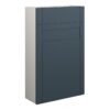 Verity 500mm Slim WC Unit - Matt Arley Blue (Grey Cab)