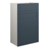 Verity 500mm Standard WC Unit - Matt Arley Blue (Grey Cab)