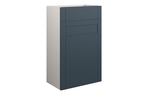 Verity 500mm Standard WC Unit - Matt Arley Blue (Grey Cab)