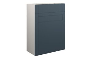 Verity 600mm Standard WC Unit - Matt Arley Blue (Grey Cab)