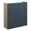 Verity 600mm Slim Basin Unit - Matt Arley Blue (Oak Cab)