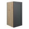 Verity 300mm Standard Base Unit - Matt Graphite Grey (Oak Cab)