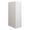 Verity 200mm Standard Toilet Roll Unit - Matt White (Grey Cab)
