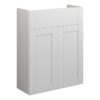 Verity 500mm Slim Basin Unit - Matt White (Grey Cab)