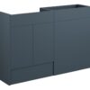 Truro 1236mm Standard Basin & WC Unit Pack - Matt Arley Blue (Grey Cab)