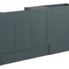 Verity 1536mm Standard Basin  WC & 1 Door Unit Pack - Matt Green Camo (Grey Cab)