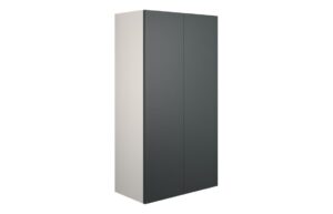 Truro 600mm Standard 2 Door Storage Unit - Matt Graphite Grey (Grey Cab)