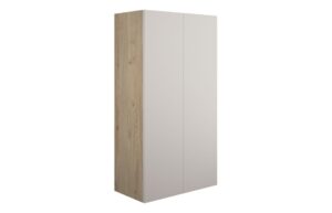 Truro 600mm Standard 2 Door Storage Unit - Matt Dove Grey (Oak Cab)