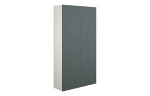 Truro 600mm Slim 2 Door Storage Unit - Matt Green (Grey Cab)
