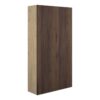 Truro 600mm Slim 2 Door Storage Unit - Warm Walnut (Oak Cab)