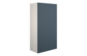 Truro 600mm Standard 2 Door Storage Unit - Matt Arley Blue (Grey Cab)