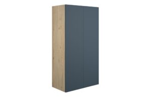 Truro 600mm Standard 2 Door Storage Unit - Matt Arley Blue (Oak Cab)