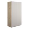 Tewin 600mm Standard 2 Door Storage Unit - Matt Dove Grey (Oak Cab)