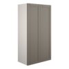 Verity 600mm Standard 2 Door Storage Unit - Matt Stone (Grey Cab)