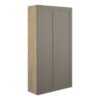 Verity 600mm Slim 2 Door Storage Unit - Matt Stone (Oak Cab)