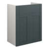 Verity 500mm Standard Basin Unit - Matt Green Camo (Grey Cab)