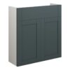 Verity 600mm Slim Basin Unit - Matt Green Camo (Grey Cab)