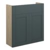 Verity 600mm Slim Basin Unit - Matt Green Camo (Oak Cab)