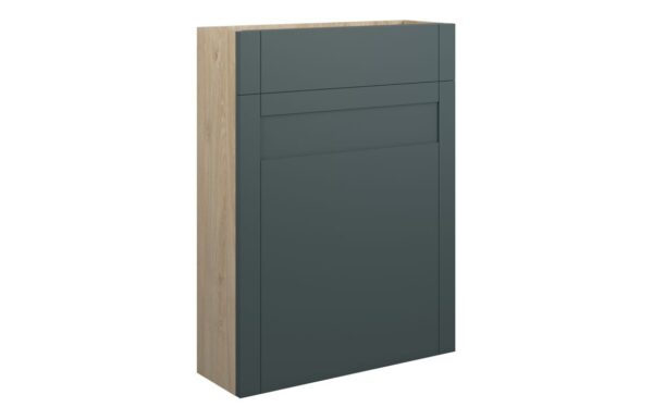 Verity 600mm Slim WC Unit - Matt Green Camo (Oak Cab)