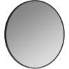 Tewin 500mm Round Mirror - Matt Black