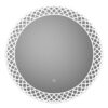 Turpins 1000x1000mm Round LED Mirror